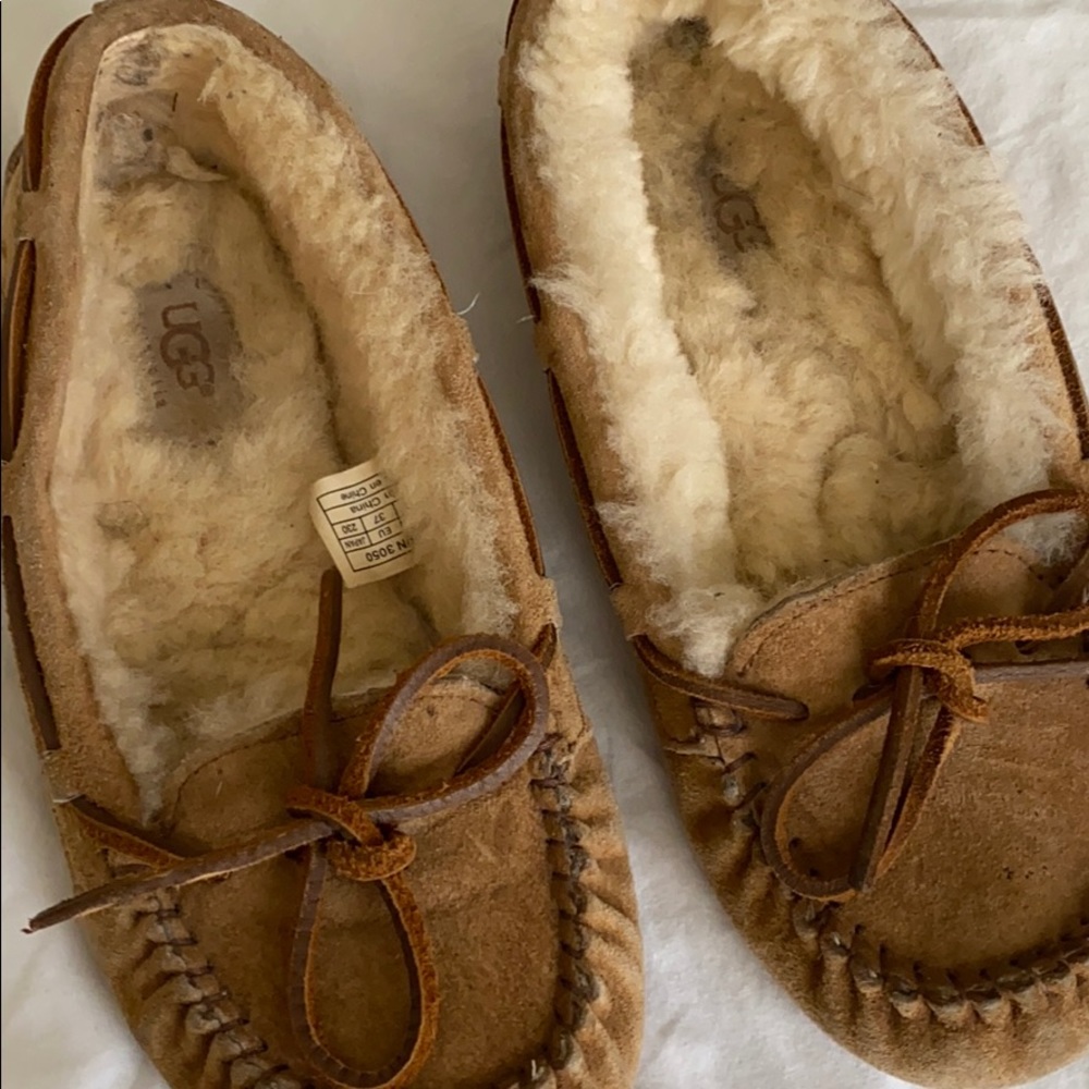 UGG Moccasin’s in Chestnut